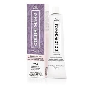 Wella Color Charm Permanent Creme Toner 2 oz T68 Lavender Silk